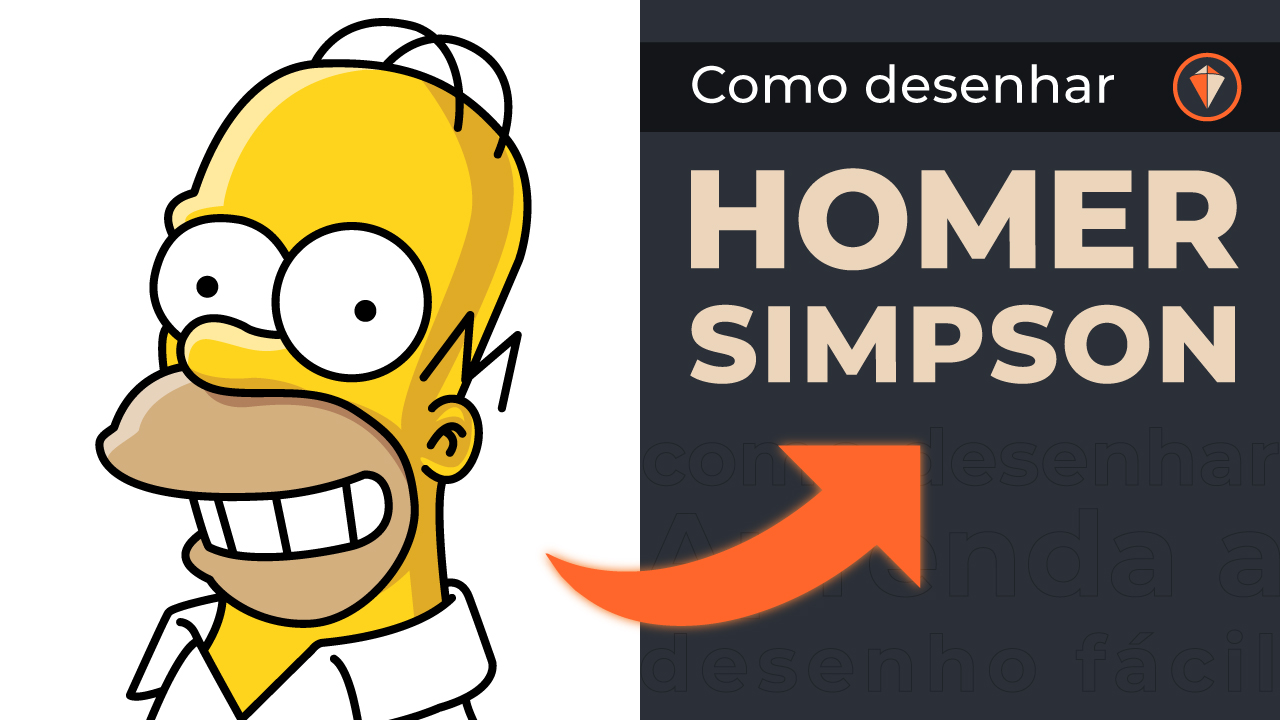 COMO DESENHAR O BART SIMPSON, How To Draw Bart Simpson